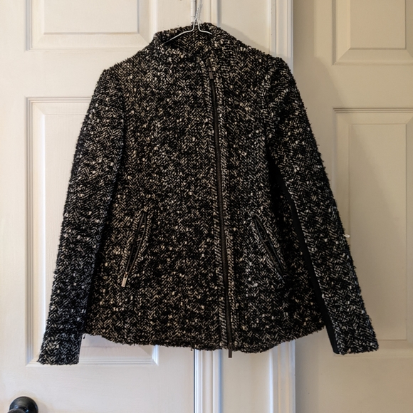 BCBG Tweed Bell Jacket - Picture 1 of 12